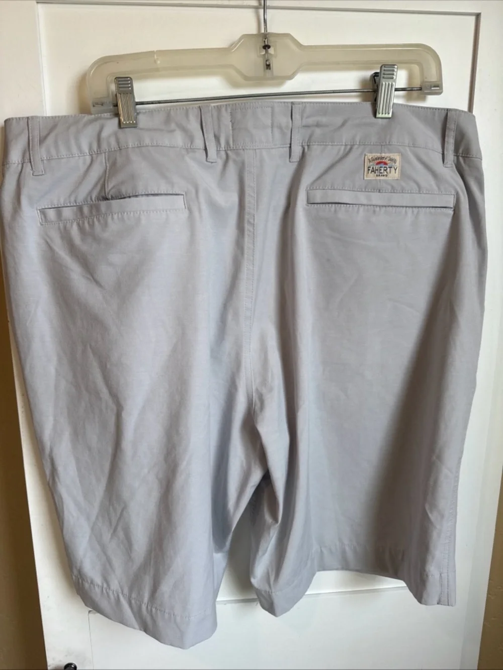 Faherty Shorts Mens 38 All Day Shorts Performance Tech Stretch Casual